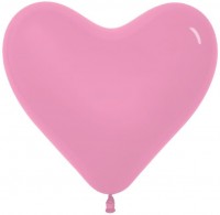 Сердце (12''/30 см) Розовый (009), пастель, 100 шт.
