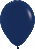 Шар (12''/30 см) Темно-синий (044), пастель, 12 шт.