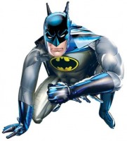 Шар (44''/112 см) Ходячая Фигура, Бэтмен, в упаковке 1 шт.
