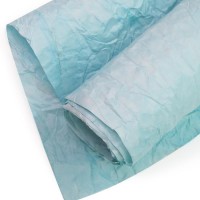 Упаковочная жатая бумага (0,7*5 м) Эколюкс, Голубой, 1 шт.