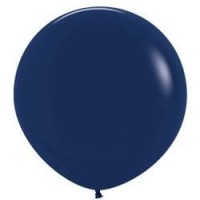 Шар (36''/91 см) Темно-синий (044), пастель, 10 шт.