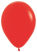 Шар (18''/46 см) Красный (015), пастель, 25 шт.