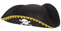 Шляпа Пират, Черный