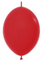 Линколун (6''/15 см) Красный (015), пастель, 100 шт.