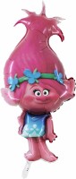 Шар (36''/91 см) Фигура, Тролль Розочка, 1 шт.