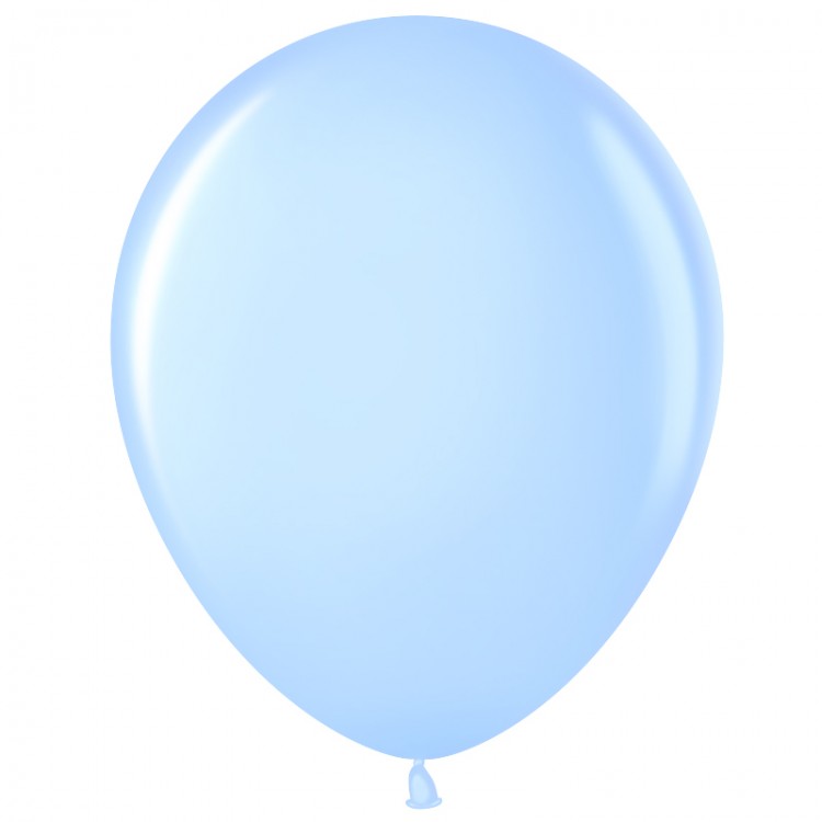 Шар (10''/25 см) Светло-голубой (454), пастель, 100 шт.