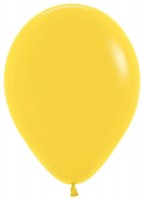 Шар (10''/25 см) Желтый (020), пастель, 100 шт.