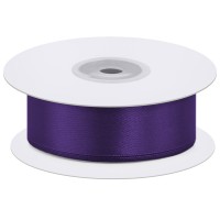 Лента атласная (0,7 см x 22,85 м) Фиолетовый