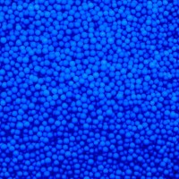 Шарики пенопласт, Голубой, 2-4 мм, 500 мл.