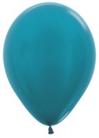 Шар (12''/30 см) Карибский голубой (538), металлик, 100 шт.