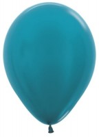 Шар (12''/30 см) Карибский голубой (538), металлик, 100 шт.
