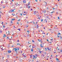Конфетти кристаллы, Светло-розовый, 17 гр