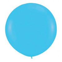 Шар (36''/91 см) Синяя бирюза (038), пастель, 10 шт.