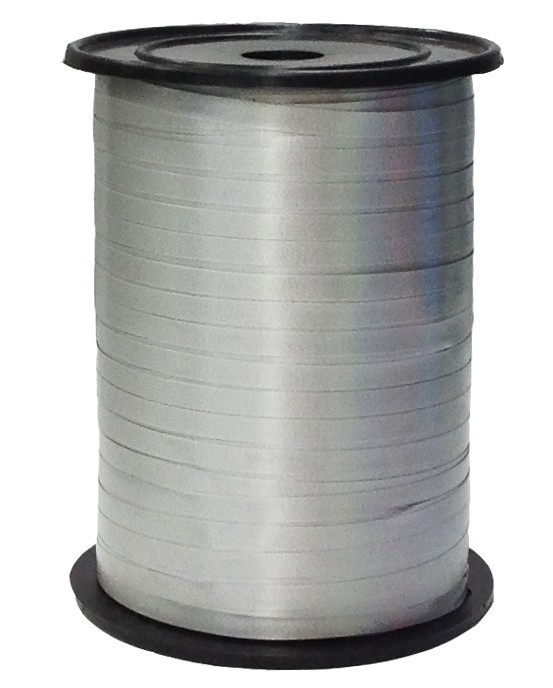 Лента (0,5 см х 250 м) Серебро
