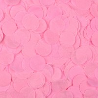 Конфетти тишью, Круги, Розовый, 2,5 см, 50 гр