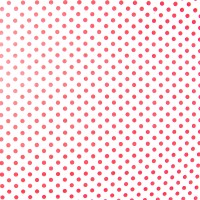 Упаковочная бумага Крафт 78гр (0,7 х 8,5 м) Красные точки, Белый, 1 шт
