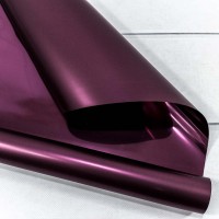Упаковочная пленка (0,58*10 м) Фиолетовый, Металлик,1 шт.