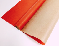 Упаковочная бумага Крафт 40гр (0,72 х 10 м) Красный, 1 шт