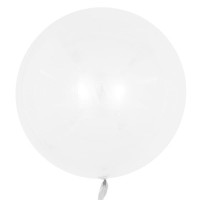 Шар (24''/61 см) Сфера 3D, Deco Bubble, Прозрачный, 20 шт.