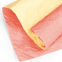 Упаковочная бумага (0,7*5 м) Эколюкс, Желтый/Оранжевый, 1 шт.