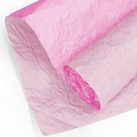 Упаковочная бумага (0,7*5 м) Эколюкс, Пыльная роза/Розовый, 1 шт.