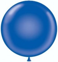 Шар (24''/61 см) Синий, пастель, 10 шт.