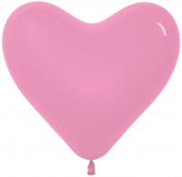 Сердце (16''/41 см) Розовый (009), пастель, 100 шт.
