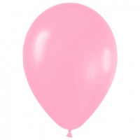 Шар (15''/38 см) Розовый (009), пастель, 50 шт.