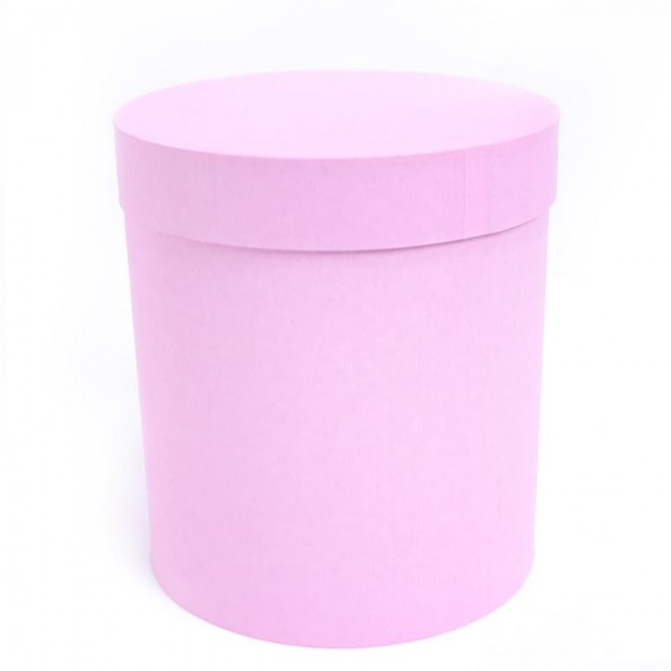 Коробка Цилиндр, Розовый, 23*21 см
