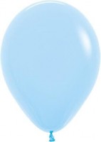 Шар (10''/25 см) Макарунс, Нежно-голубой (640), пастель матовый, 100 шт.