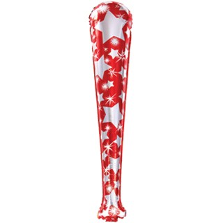 Шар (32''/81 см) Фигура, Колотушка, Красный, 1 шт.