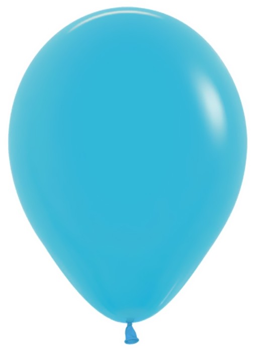 Шар (12''/30 см) Синяя бирюза (038), пастель, 12 шт.