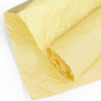 Упаковочная бумага (0,7*5 м) Эколюкс, Светло-желтый, 1 шт.