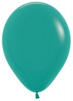 Шар (12''/30 см) Зеленая бирюза (036), пастель, 12 шт.