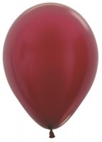 Шар (12''/30 см) Бургундия (518), металлик, 100 шт.