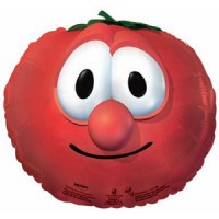 Шар (30''/76 см) Фигура, Помидорка, Красный, 1 шт.