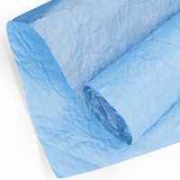 Упаковочная бумага (0,7*5 м) Эколюкс, Голубой, 1 шт.