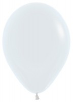 Шар (15''/38 см) Белый (005), пастель, 50 шт.