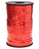 Лента голография (0,5 см x 250 м) Красный