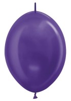 Линколун (6''/15 см) Фиолетовый (551), металлик, 100 шт.