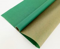 Упаковочная бумага Крафт 40гр (0,72 х 10 м) Зеленый травяной, 1 шт