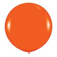 Шар (36''/91 см) Оранжевый (061), пастель, 10 шт.