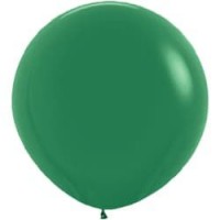 Шар (36''/91 см) Темно-зеленый (032), пастель, 10 шт.