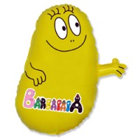 Шар (27''/69 см) Фигура, Барбидур, Желтый, 1 шт.
