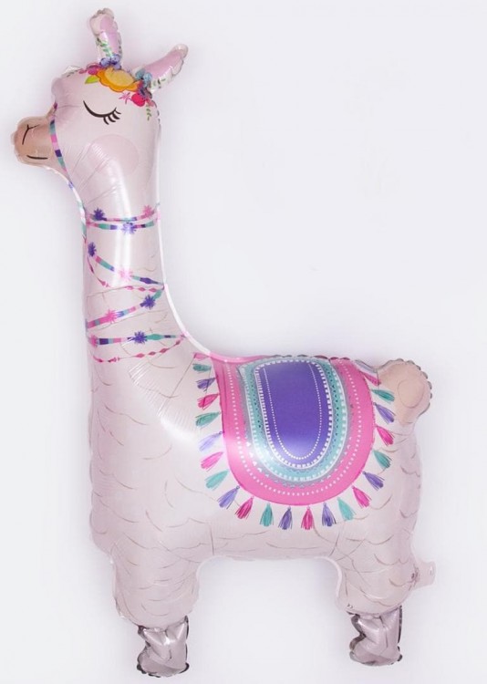 Шар (36''/91 см) Фигура, Лама, 1 шт.