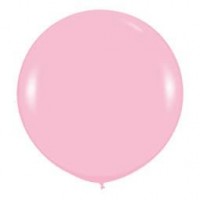 Шар (36''/91 см) Розовый (009), пастель, 10 шт.