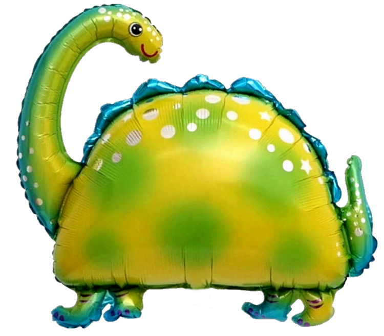 Шар (36''/91 см) Фигура, Динозавр диплодок, 1 шт.