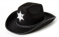 Шляпа Шериф, Черный