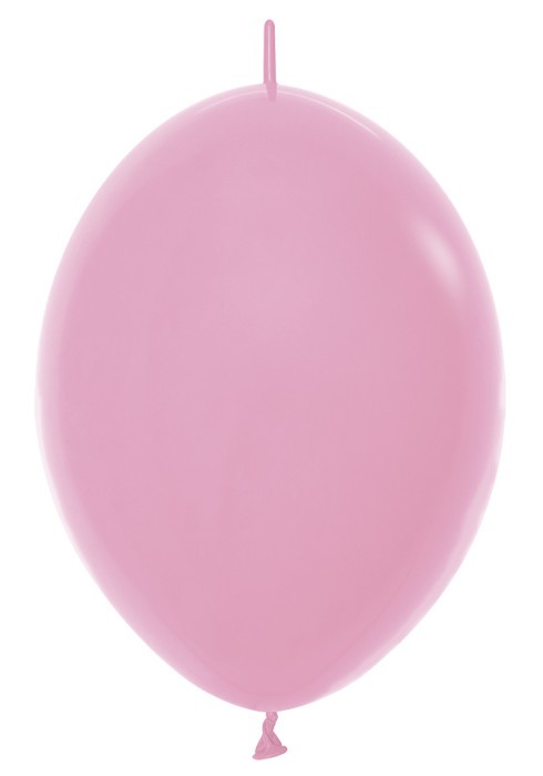 Линколун (6''/15 см) Розовый (009), пастель, 100 шт.