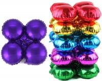 Связка шаров для арки (21''/53 см) Круг, Фиолетовый, 1 шт.